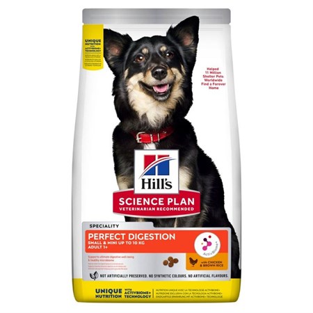 hill s science plan adult perfect digestion small mini 1 5 kg crocchette