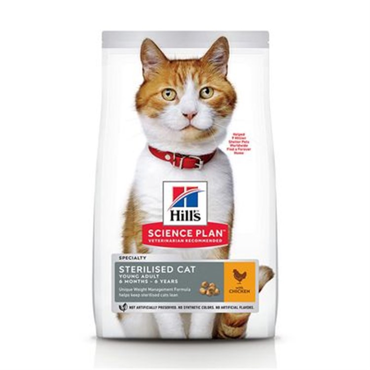Hill's Science Plan Adult Sterilised Pollo 10 kg Gatto DANNEGGIAT