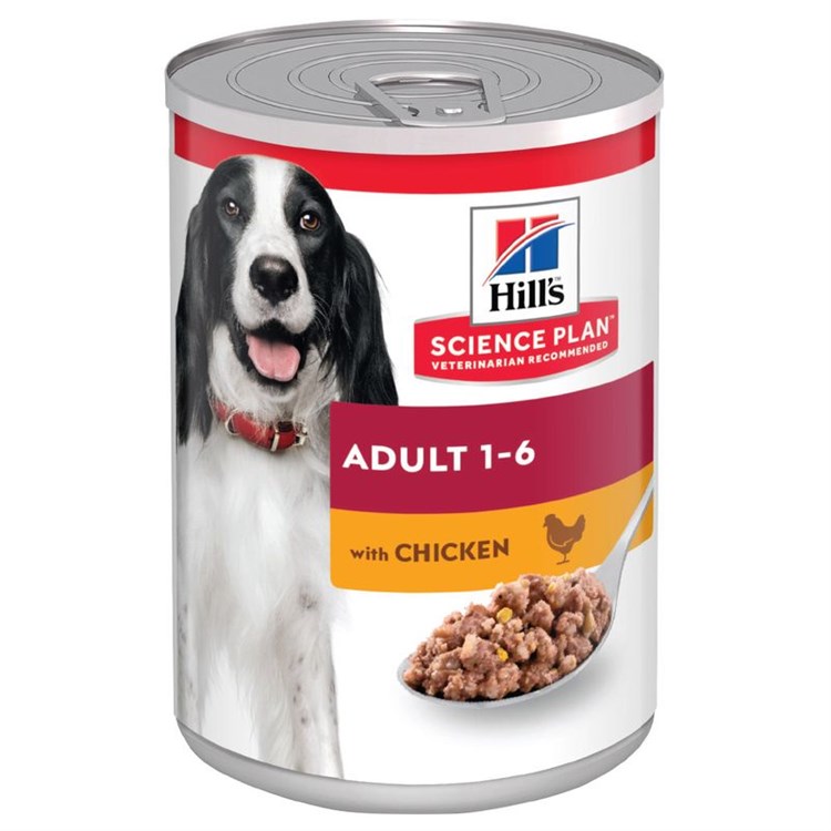 Hill's Science Plan Cane Adult 1-6 Umido Pollo 370 gr
