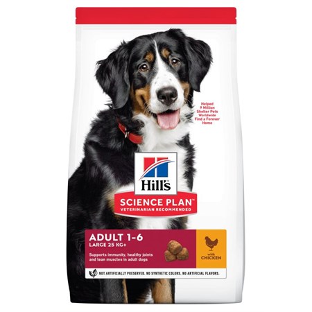 hill s science plan cane adult large breed pollo 14 kg