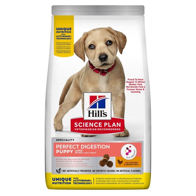 Hill's Science Plan Puppy Large Perfect Digestion 12 Kg Crocchett
