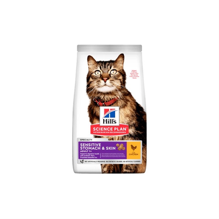 Hill's Science Plan Sensitive Stomach & Skin 1,5 kg Per Gatti