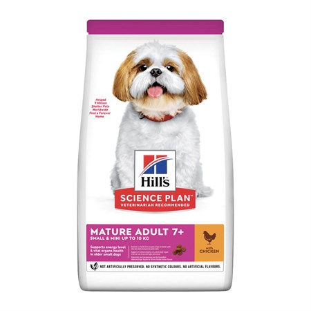 hill s science plan small mini mature adult 7 con pollo 1 5 kg