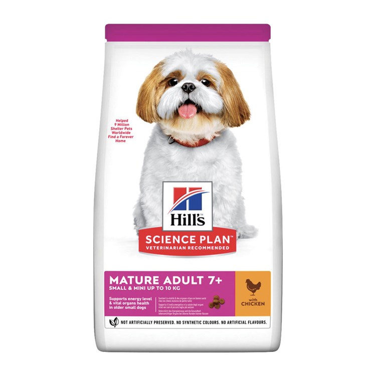 Hill's Science Plan Small & Mini Mature Adult 7+ con Pollo 1,5 kg