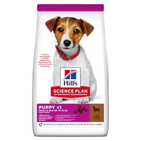 hill s science plan small mini puppy agnello e riso 6 kg cani danneggiato
