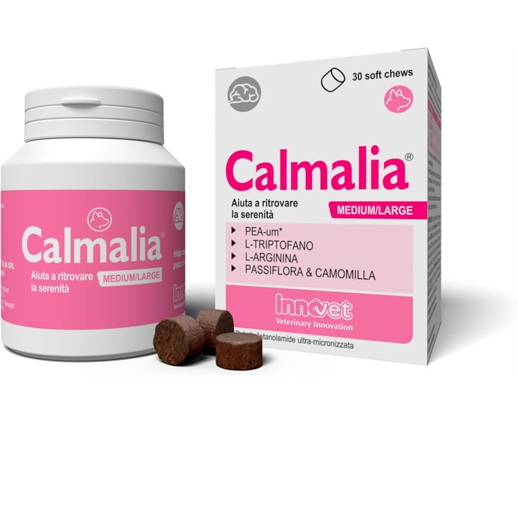 Innovet Calmalia Medium Large 30 Soft Chew Per Cani