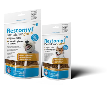 innovet restomyl dentalcroc 60 gr per cani taglia piccola