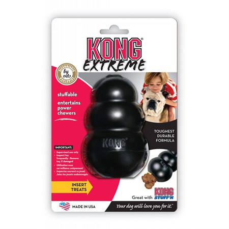 kong extreme nero small per cani da 1 a 10 kg