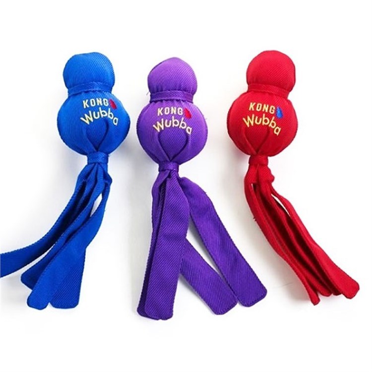 Kong Gioco Wubba Small 23 cm Tira e Molla Per Cani