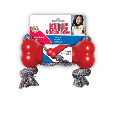 kong goodie bone medium con corda