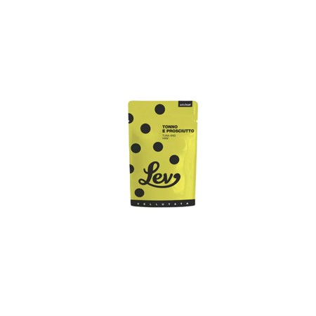 lev cat bustine gatto vellutata per gatti adulti tonno e prosciutto 60g