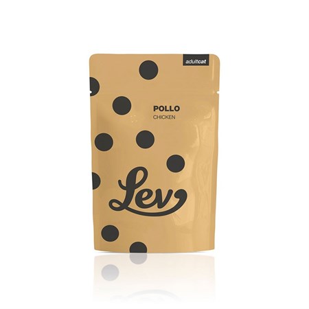 lev cat natural code adult in jelly pollo 60 gr bustina