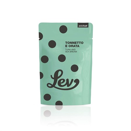 lev cat natural code adult in jelly tonnetto orata 60 gr bustina