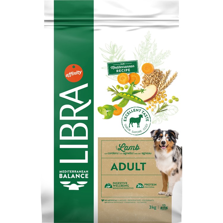 Libra Dog Adult Medium/Maxi Agnello 3kg