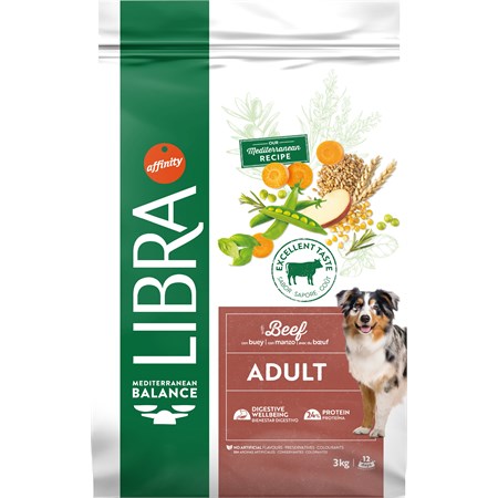 libra dog adult mediummaxi manzo 3kg