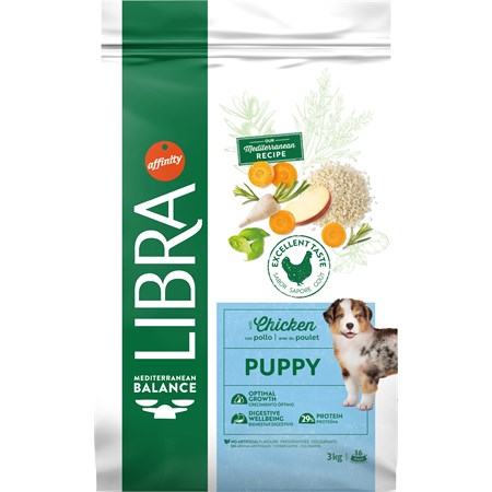 Libra Dog Puppy Pollo 3kg in Cani