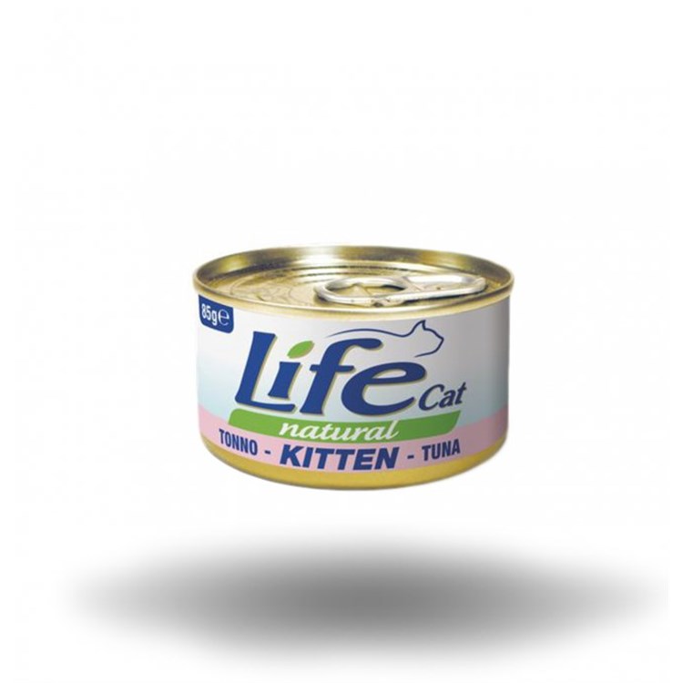 Life Cat Natural Kitten Tonno 85 gr Scatoletta Gatti