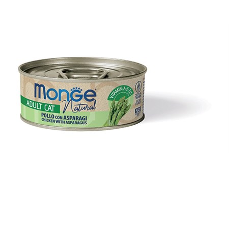 Monge Cat Delicate Superpremium 80 gr Pollo con Asparagi Per Gatti in Gatti