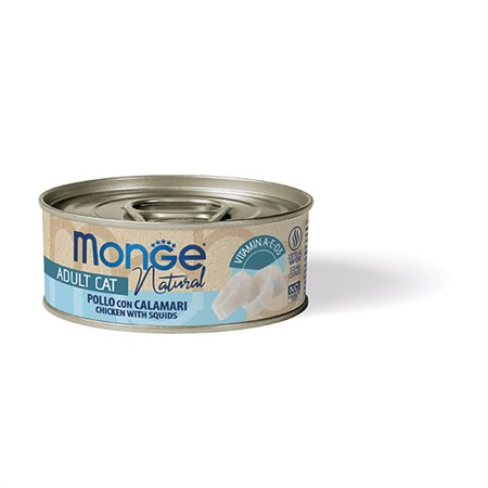 monge cat delicate superpremium 80 gr pollo con calamari per gatti