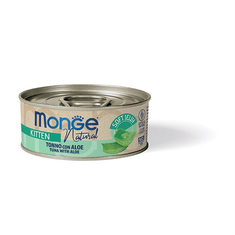 Monge Jelly superpremium 80 gr Kitten Tonno con Aloe per Gattini