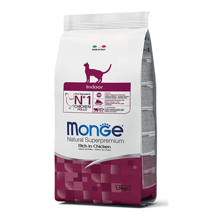 monge natural superpremium indoor 400 gr per gatti