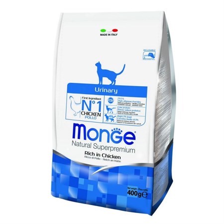 monge natural superpremium urinary 400 gr crocchette per gatti