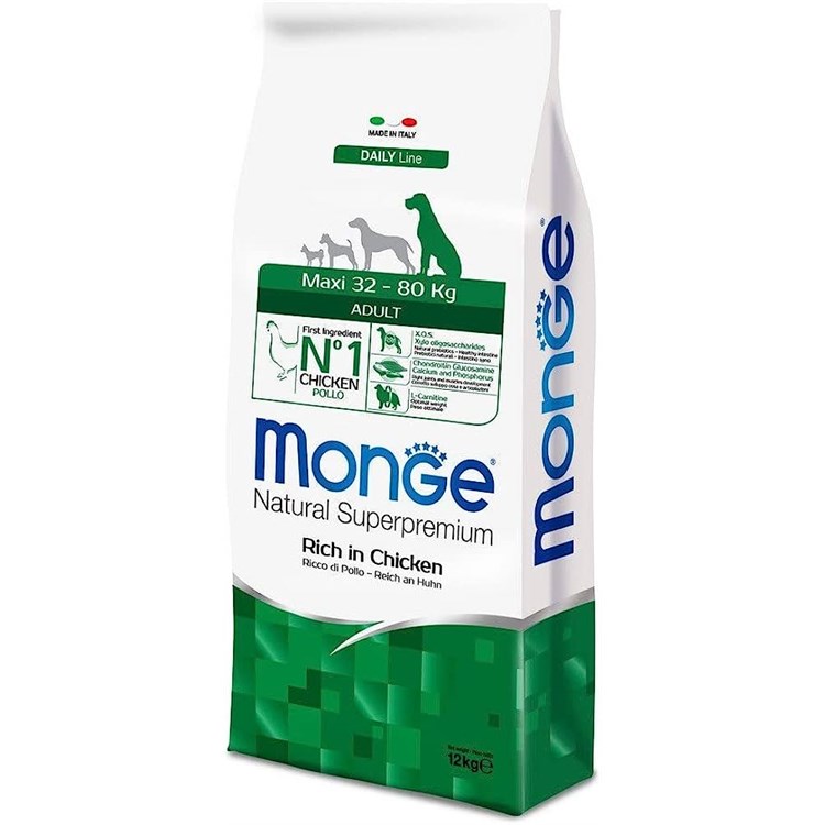 Monge Superpremium Maxi Adult Cane 12 kg Pollo