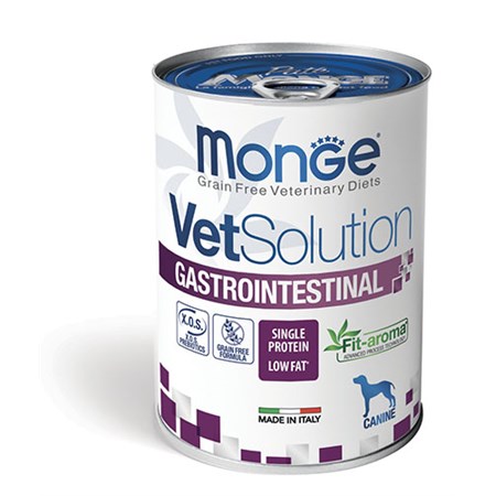 monge vetsolution gastrointestinal 400 gr lattina cani