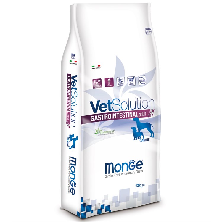 Monge VetSolution GASTRO INTESTINAL Adult 12 kg Per Cani DANNEGGIA
