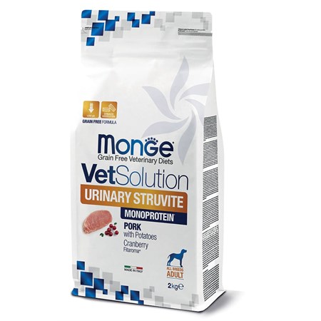 monge vetsolution urinary struvite 12 kg per cani danneggiato
