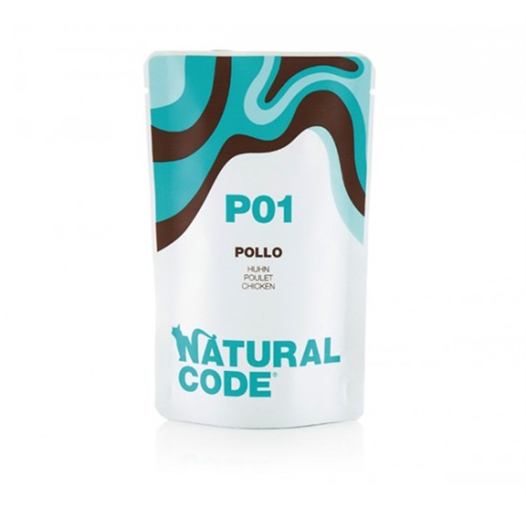 Natural Code P01 Pollo Busta 70 Gr Per Gatti