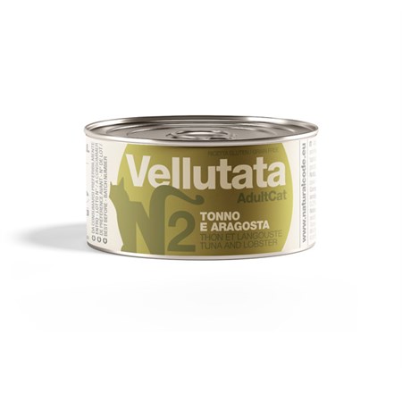 natural code vellutata 02 tonno aragosta 85 gr per gatti