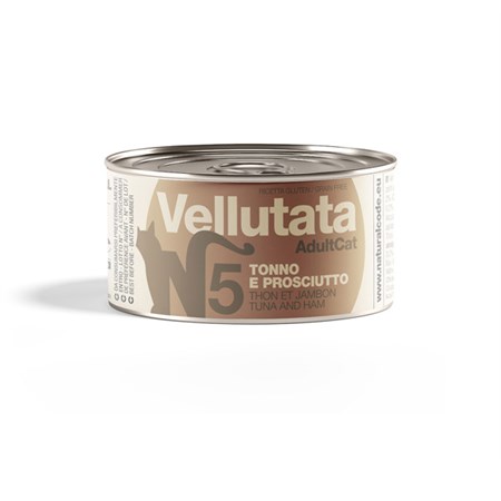 natural code vellutata 05 tonno prosciutto 85 gr per gatti