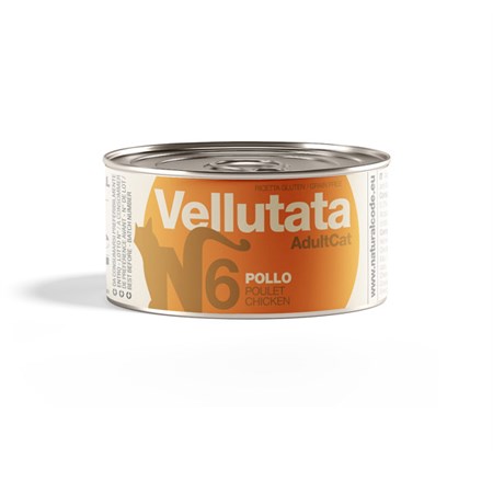 natural code vellutata 06 pollo 85 gr per gatti