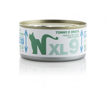 natural code xl 09 tonno e orata 170 gr per gatti