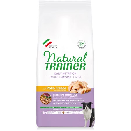 natural trainer adult medium mature 12 kg cane