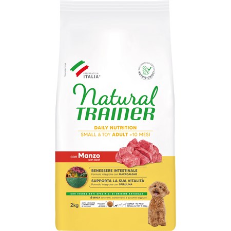 natural trainer adult mini small toy manzo 2 kg cane