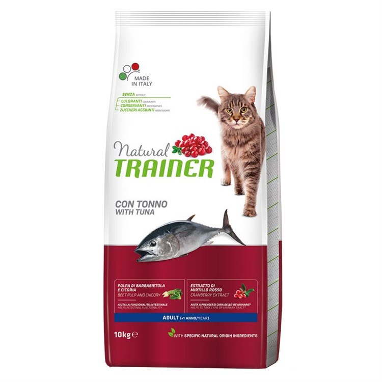 Natural Trainer Adult Tonno 10 kg per GATTI DANNEGGIATO