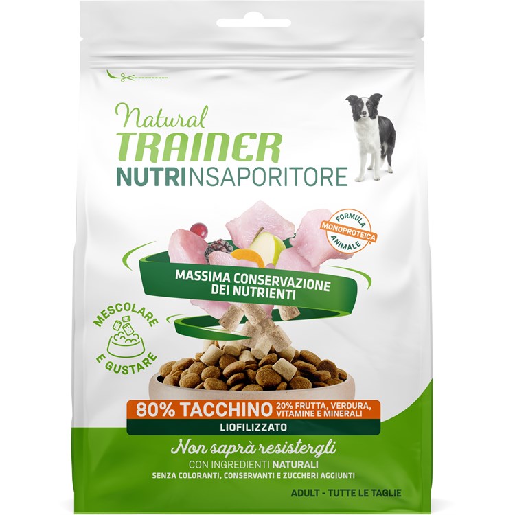 Natural Trainer Nutrinsaporitore Adult Tacchino 40g
