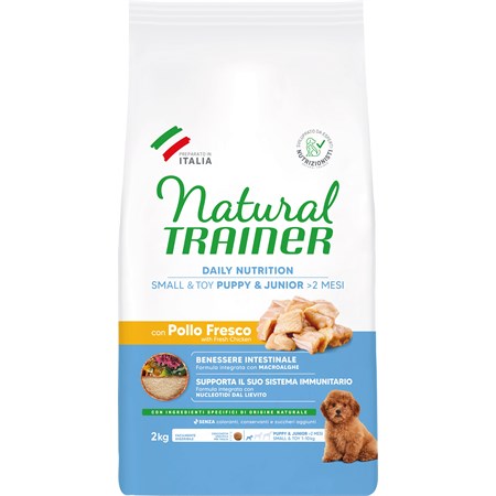natural trainer puppy junior mini small toy 2 kg cane