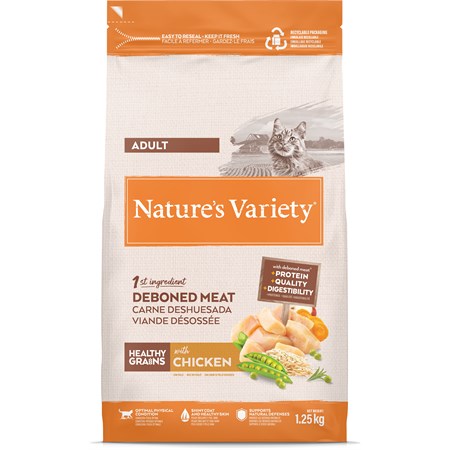Nature's Variety Cat Healthy Grain Adult Pollo 1,25kg in Gatti