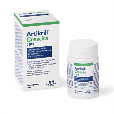 nbf lanes artikrill crescita cane 90 compresse