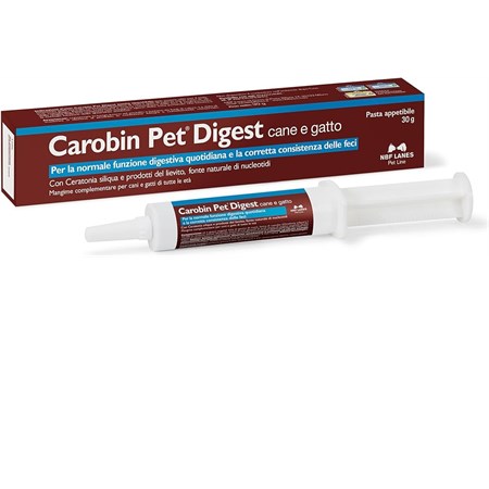 nbf lanes carobin digest pet pasta siringa 30 gr