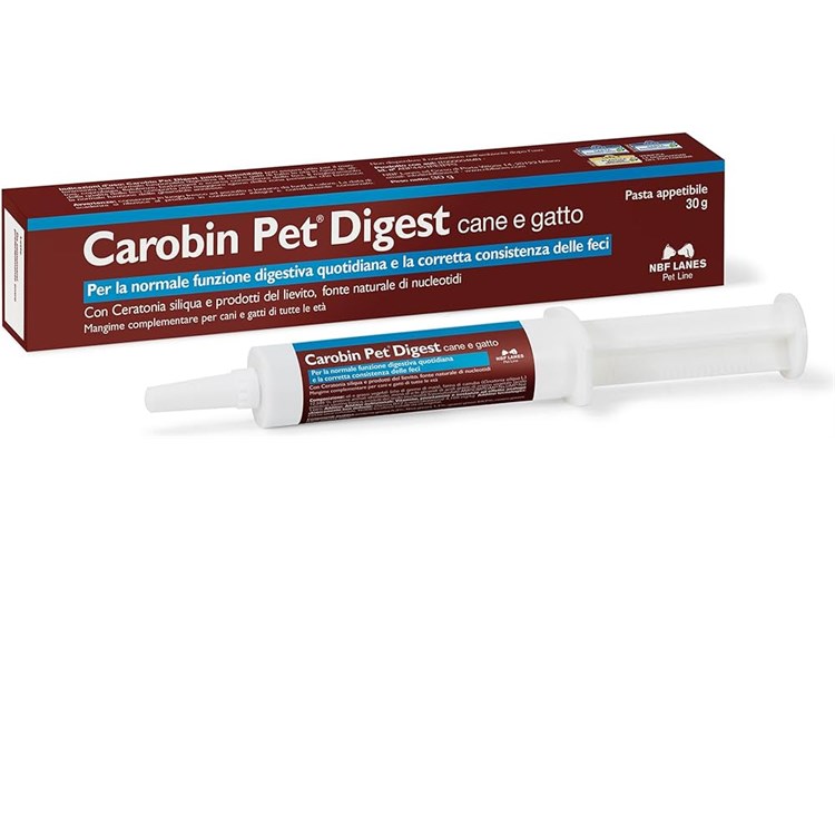 NBF Lanes Carobin Digest Pet Pasta Siringa 30 gr
