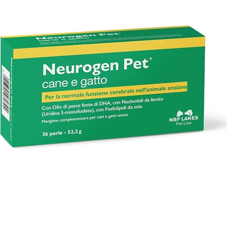 nbf lanes neurogen pet 36 perle per cani e gatti