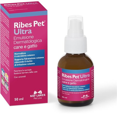nbf lanes ribes pet emulsione ultra dermatologica 50 ml