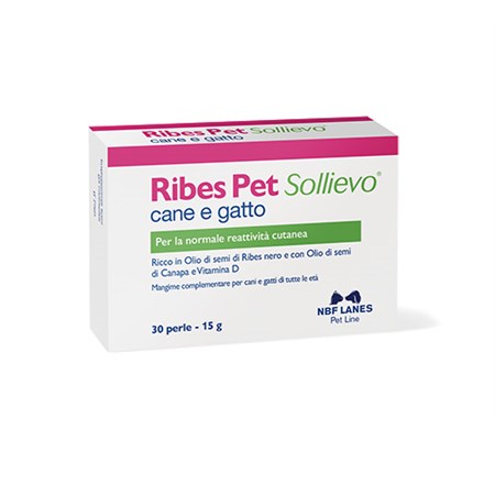 nbf lanes ribes pet sollievo 60 perle per cani e gatti
