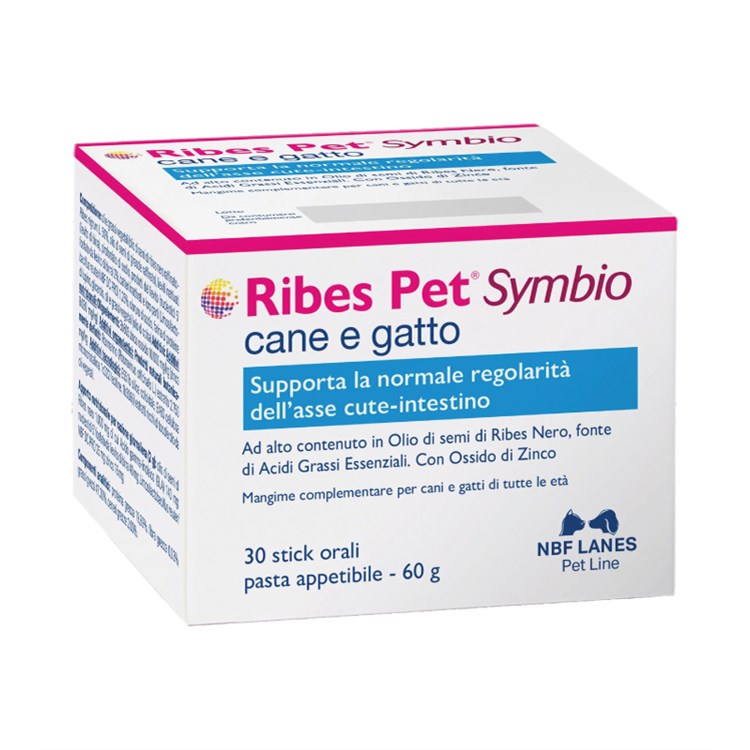 Nbf Lanes Ribes Pet Symbio Gel 30 Buste 60 Gr Cane e Gatto
