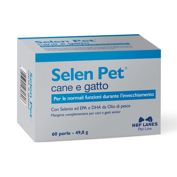 NBF Lanes Selen Pet 60 Perle Per Cani e Gatti