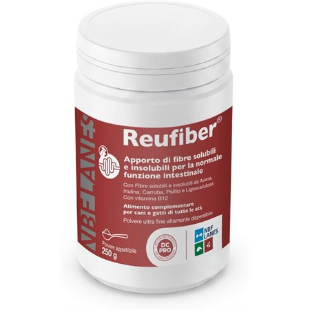 nbf reufiber cane e gatto polvere appetibile con misurino 250 gr
